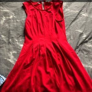 Red dress
